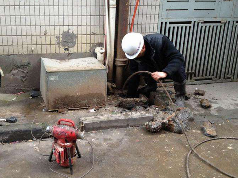 珠山疏通下水道-洗菜池疏通